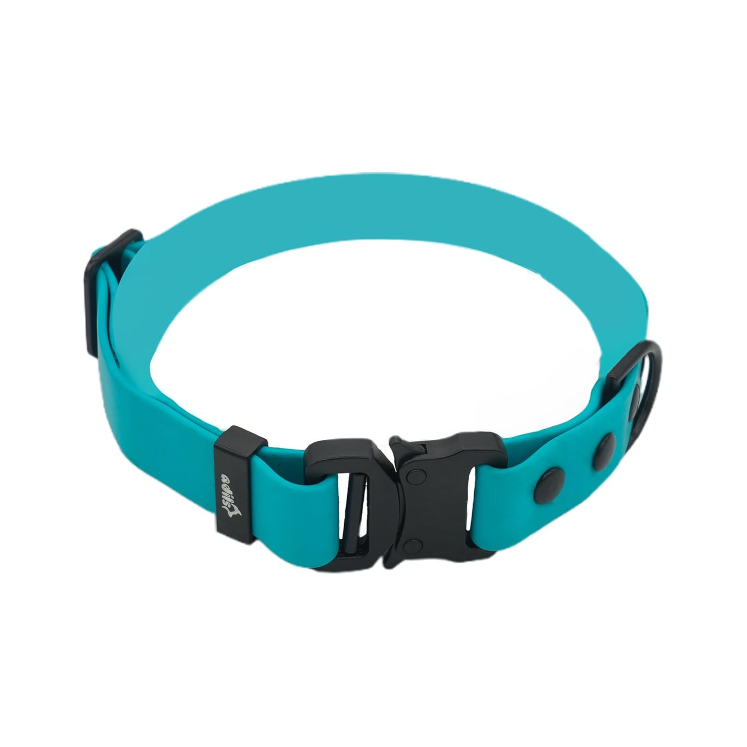 Adil’S Biothane Dog Collar - Waterproof Heavy Duty Dog Collars with Quick Release Buckle & D-Ring